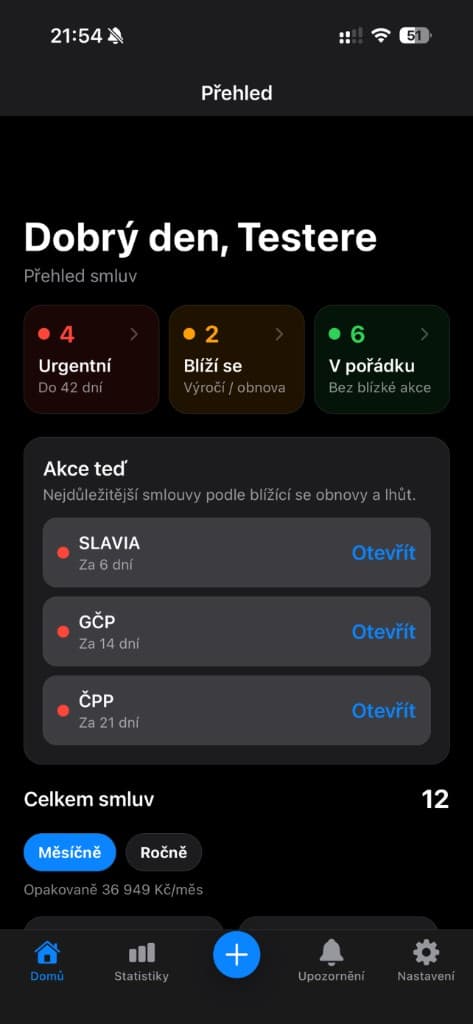 Clario screenshot 1